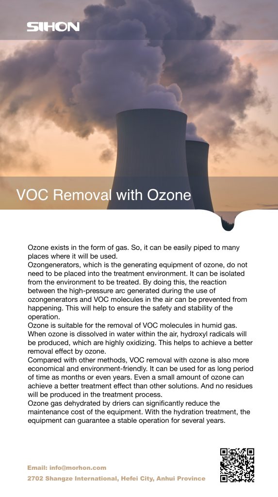 VOC Removal With Ozone