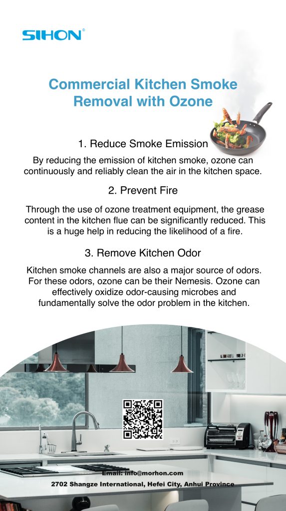 Commercial Kitchen Smoke Removal With Ozone